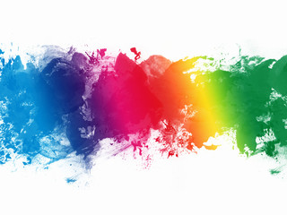 Colorful Abstract artistic watercolor Paint background