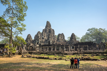 Bayon temple at Angkor Wat complex