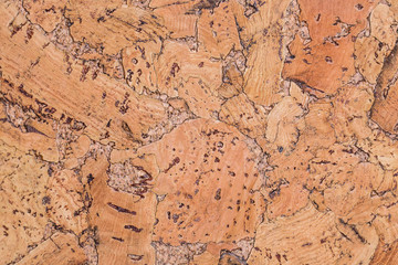 Brown vintage cork board texture background. Empty bulletin Board.