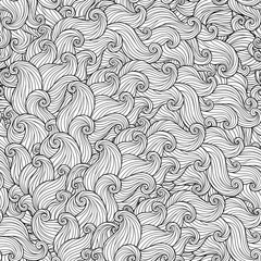 Seamless Pattern for coloring book.