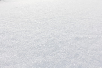 background  of fresh  snow