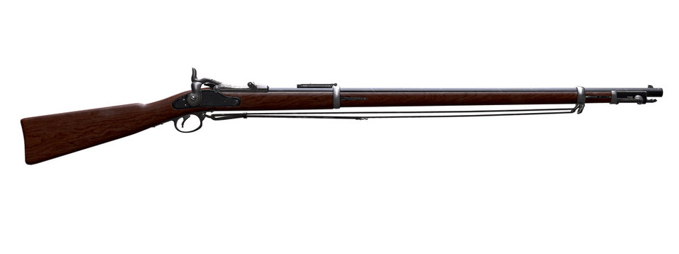 Musket Springfield Trapdoor Rifle
