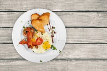 Breakfast.