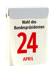 Wahl des Bundespräsidenten 24. April 