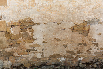 Old textured wall background