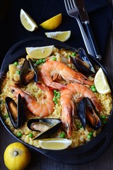 Seafood Paella