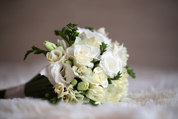 Beautiful tender bridal bouquet