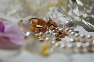 Beautiful bridal accessories