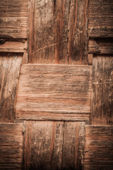 Woven scratched matting backgrounds concept vertical view