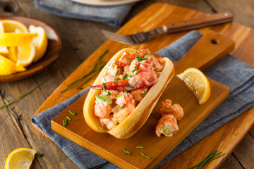 Homemade New England Lobster Roll © Brent Hofacker