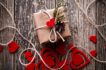 Romantic gift on valentine's day for girlfriend.