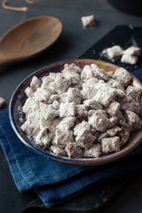 Homemade Powdered Sugar Puppy Chow