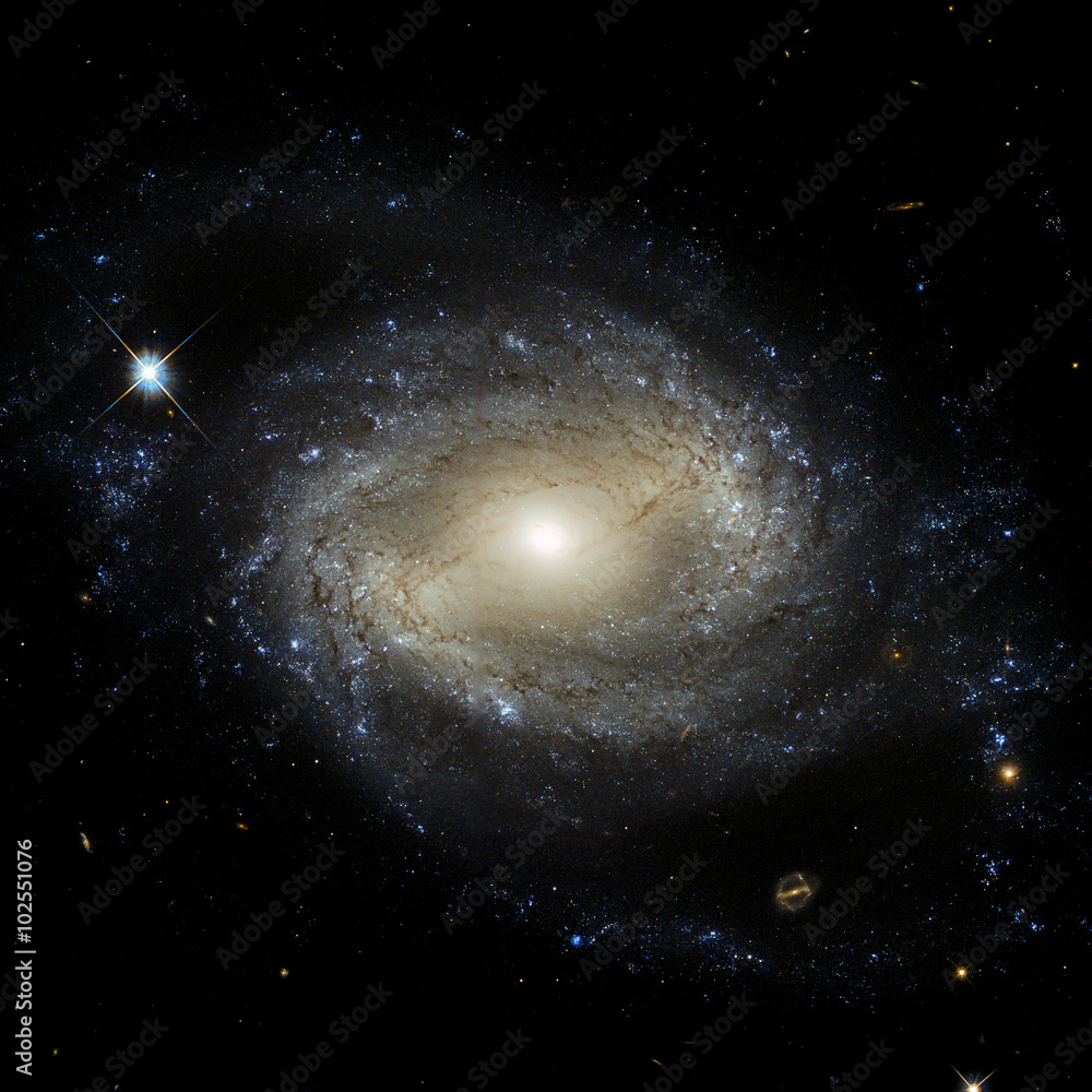 Wall mural view image of galaxy system isolated elements of this image furnished by nasa