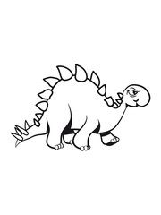 Dinosaur Stegosaurus funny