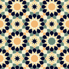 Vector traditional arabic pattern.