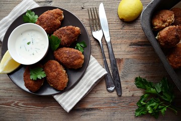 Fish cutlets