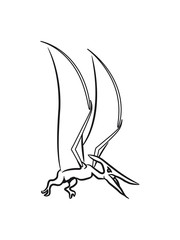 Saurian Pteranodon pterodactyl © Style-o-Mat-Design