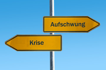 Schild 66 - Aufschwung