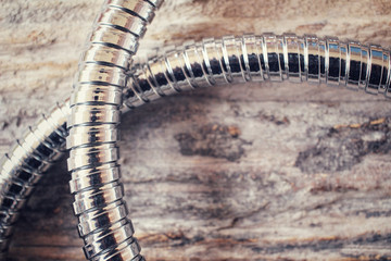 Silver electrical wire