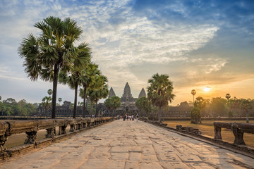 Angkor Wat Temple , Siem Reap , Cambodia