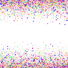 Confetti  vector background