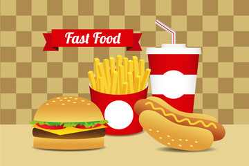 Fast food set 10