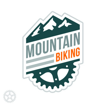 Mountain biking badge