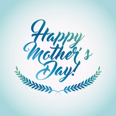 happy mothers day design 