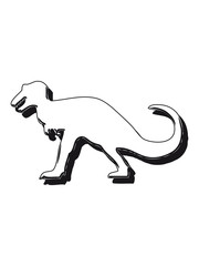 Dinosaur Dinosaur Button