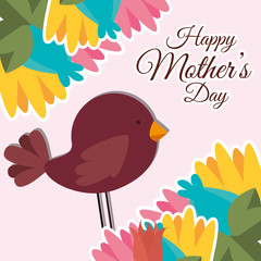 happy mothers day design 