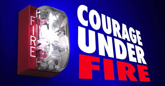 Courage Under Fire Bravery Dangerous Hero Action Alarm 4K