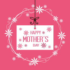 happy mothers day design 