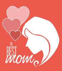 happy mothers day design 