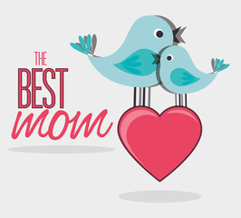 happy mothers day design 