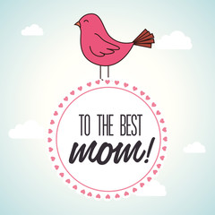 happy mothers day design 