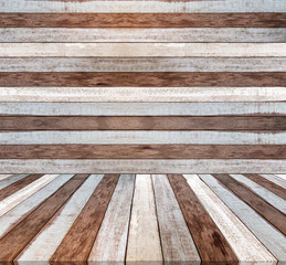 Vintage wood texture, background old panels