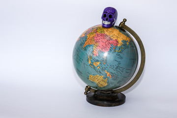 Death over the earth