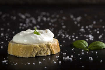 Cream cheese with herbs