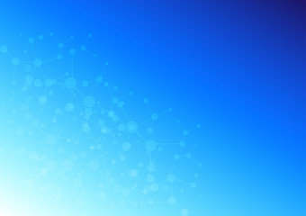 Obraz premium abstract Technology with connection background. illustration vec