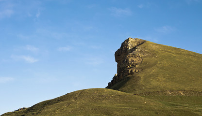 Mountain Sphinx  pass Gumbashi.Karachay-Cherkessia.Russia.