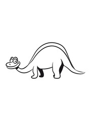 Dinosaur Brontosaurus funny