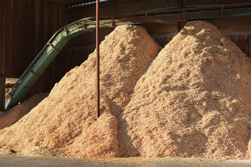 Piles of sawdust - 102567694