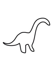 Dinosaur Brontosaurus button