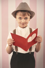 Romantic letter from a secret sender