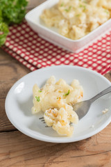Macaroni and cheese.
