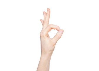 Naklejka premium hand