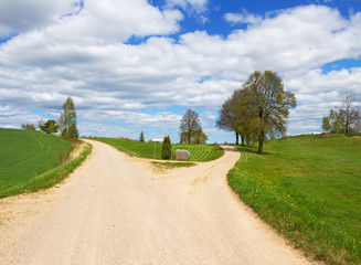 Country roads.