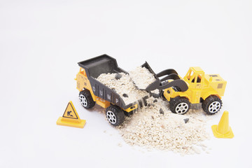 Toy loader, Yellow © Thiradech