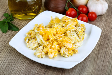 Scrambled eggs