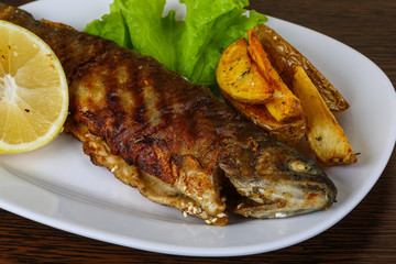 Grilled trout